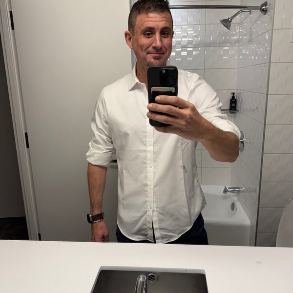 Mirror shot with Evan Lausier